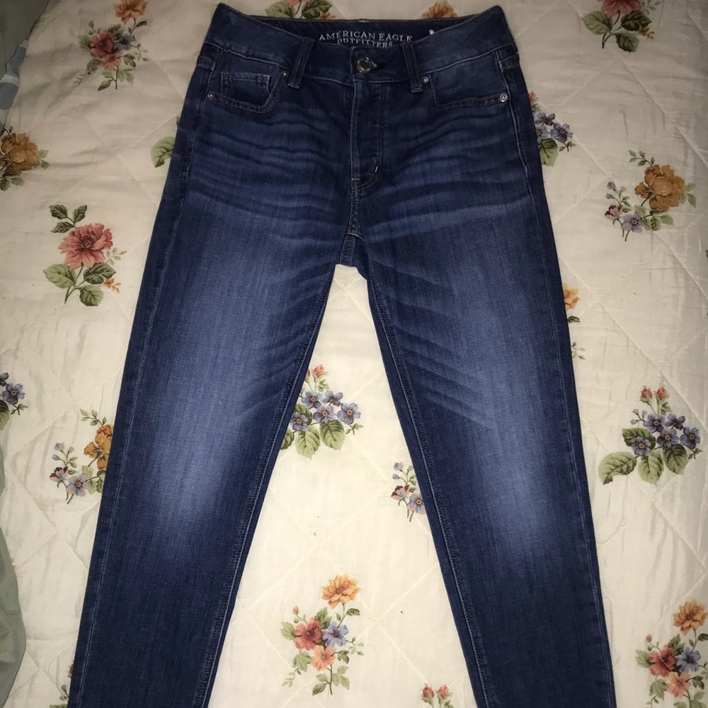 Hi-rise Tomgirl jeans